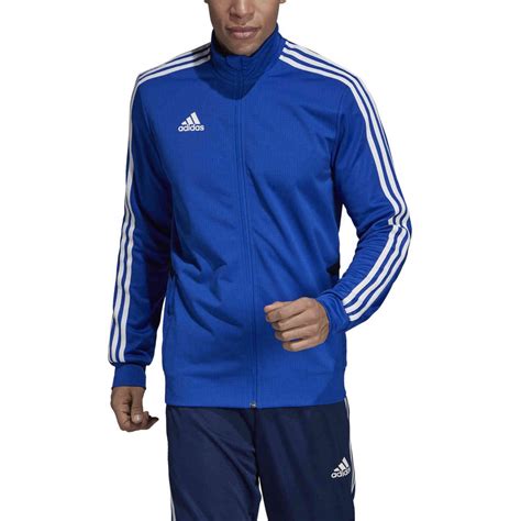 adidas Tiro 19 Women's Training Jacket, Bold Blue/Dark 